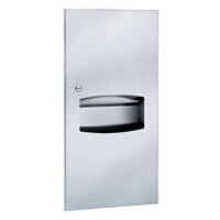 Bradley Bx Recessed 1.7 Gallon Stainless Steel Towel/Waste Unit